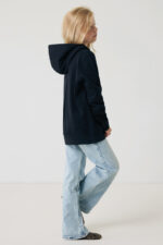IQONIQ Yengo kids recycled cotton hoodie with sidepockets - Image 10