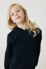 IQONIQ Yengo kids recycled cotton hoodie with sidepockets - Image 11