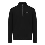 IQONIQ Elgon recycled cotton quarter zip sweater - Image 3