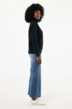 IQONIQ Elgon recycled cotton quarter zip sweater - Image 11