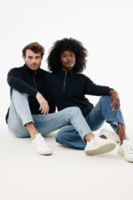 IQONIQ Elgon recycled cotton quarter zip sweater - Image 17