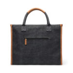 VINGA Bosler RCS recycled canvas office tote - Image 2