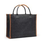 VINGA Bosler RCS recycled canvas office tote - Image 3