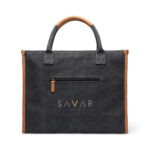 VINGA Bosler RCS recycled canvas office tote - Image 5