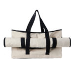 VINGA Volonne AWARE™ recycled canvas beach bag - Image 4
