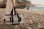 VINGA Volonne AWARE™ recycled canvas beach bag - Image 8