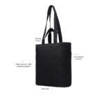 VINGA Hilo AWARE™ recycled canvas zip tote - Image 6