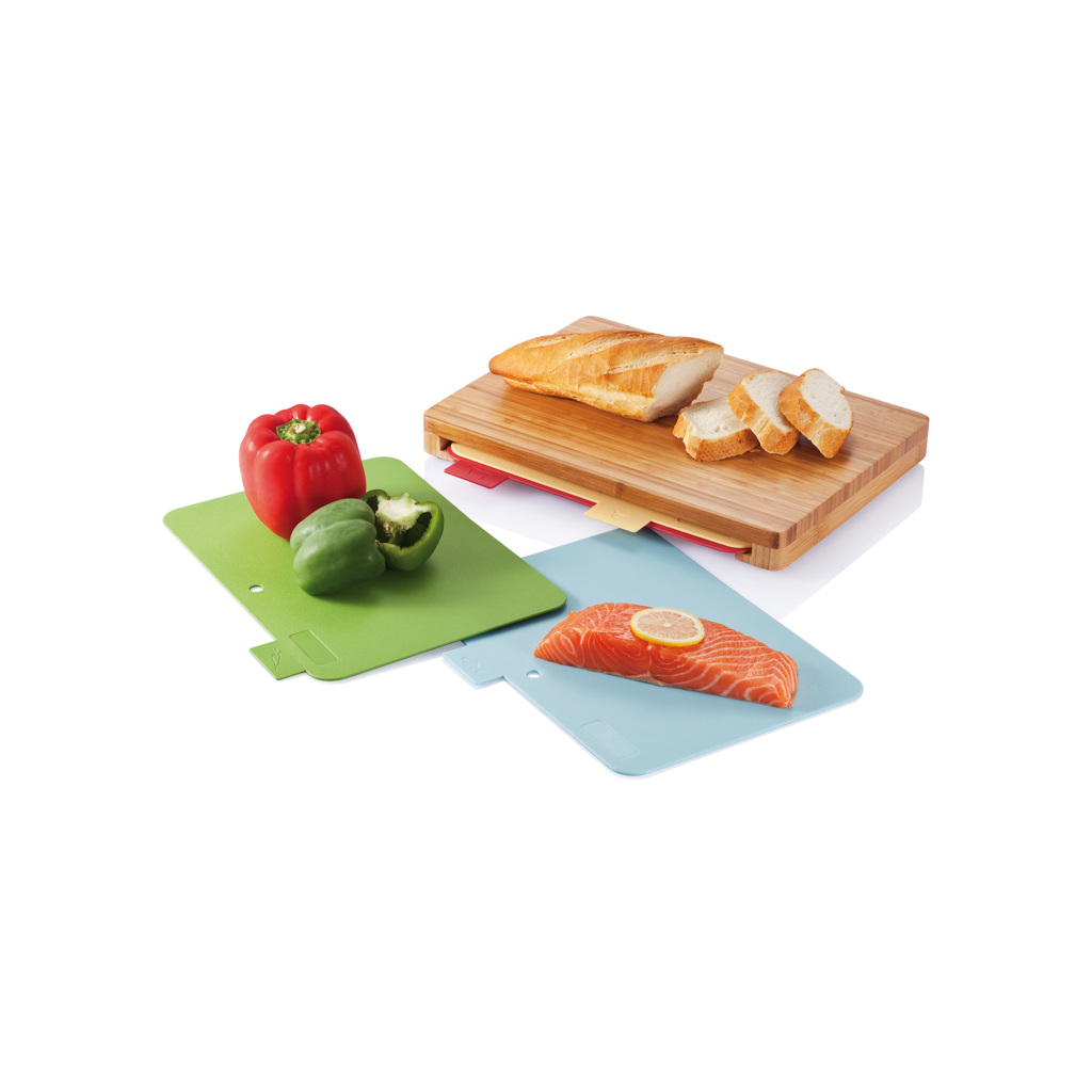 p261.219__b_1__85529f18995549dc876a6392255ec522 Cutting board with 4pcs hygienic boards - Image 1