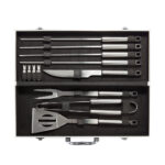 12 pcs barbecue set in aluminium box - Image 2