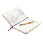 A5 notebook with bamboo pen including stylus - Image 4