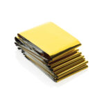 Solra emergency blanket in RCS recycled RPET pouch - Image 2