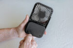 Aervina RCS recycled plastic re-chargeable desk fan - Image 7