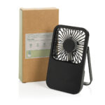 Aervina RCS recycled plastic re-chargeable desk fan - Image 4