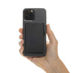 Standard aluminium RFID magnetic phone cardholder - Image 6