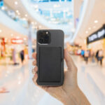Standard aluminium RFID magnetic phone cardholder - Image 9