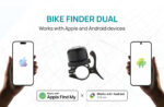 Bike finder Dual bike bell with worldwide locating - Image 9