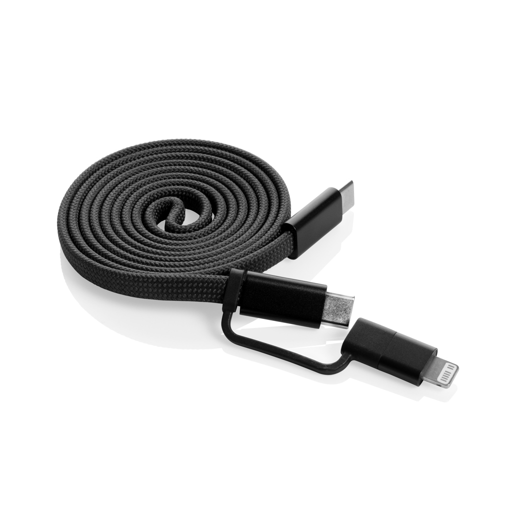 P302.9101__B_1__ce376015930041f6a407fb6924dd6326 Arc RCS recycled Ultra-thin 60W 2 in 1 magnetic cable - Image 1