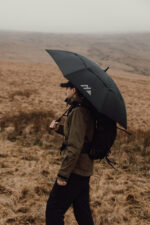 Nordic Drift Trail 27" AWARE™ RPET storm UPF 50+ proof Umbre - Image 9