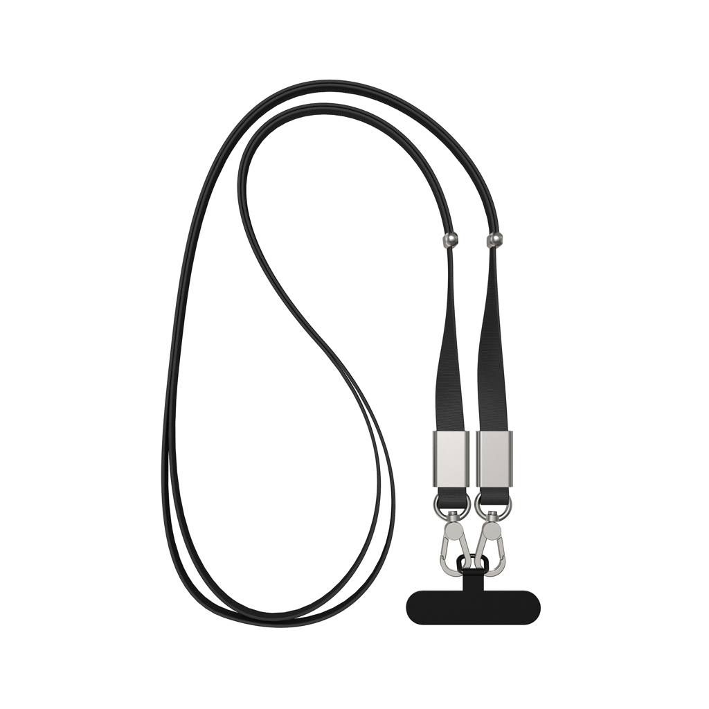 P302.9201__B_1__d96f8d7b74014b9ab5010b39e560f006 Nivo RCS recycled PET Crossbody lanyard - Image 1
