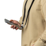 Nivo RCS recycled PET Crossbody lanyard - Image 7