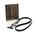 Nivo RCS recycled PET Crossbody lanyard - Image 2