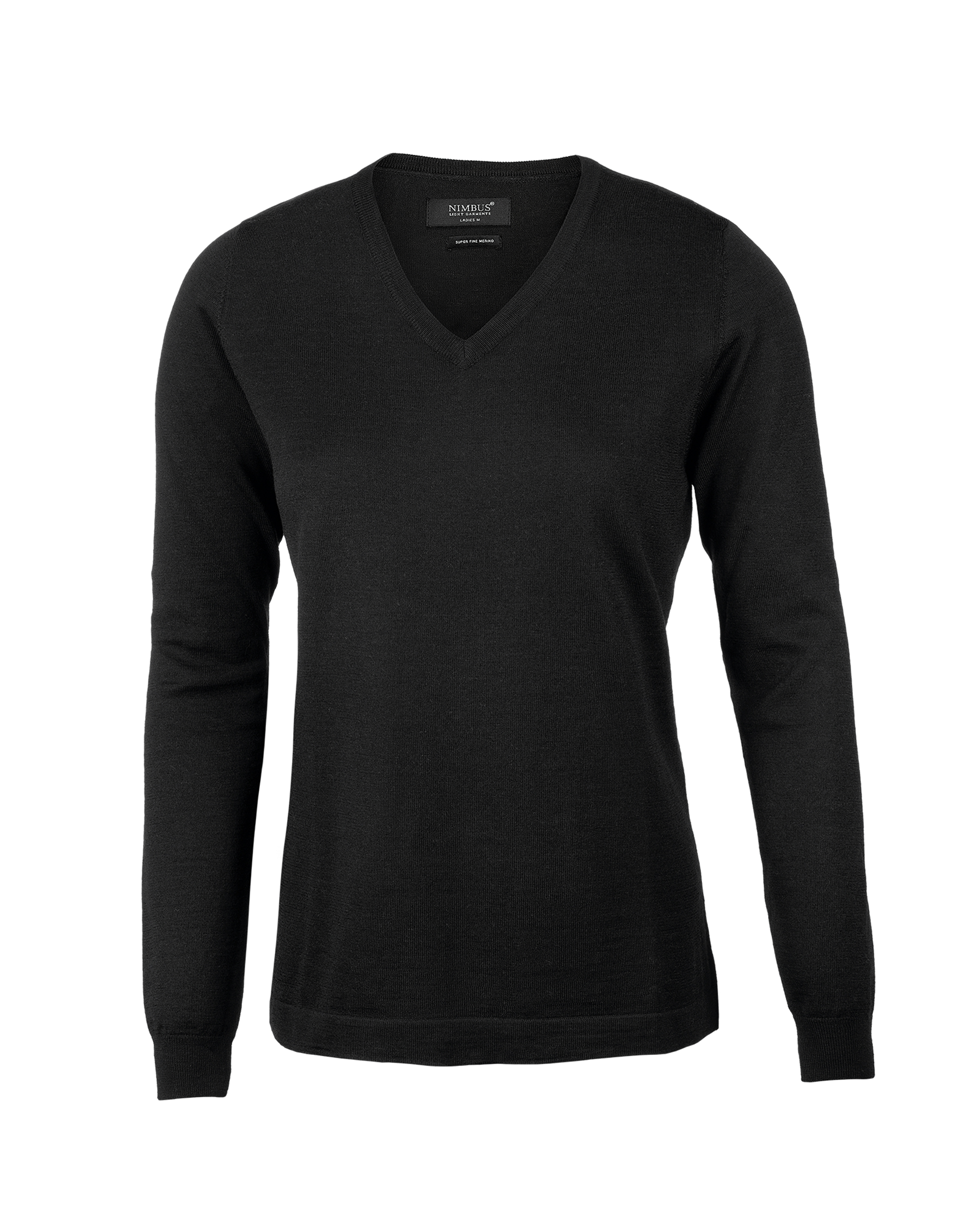ashbury_woman_black_front_ffffff Ashbury Women - Classy luxury merino blend - Image 1