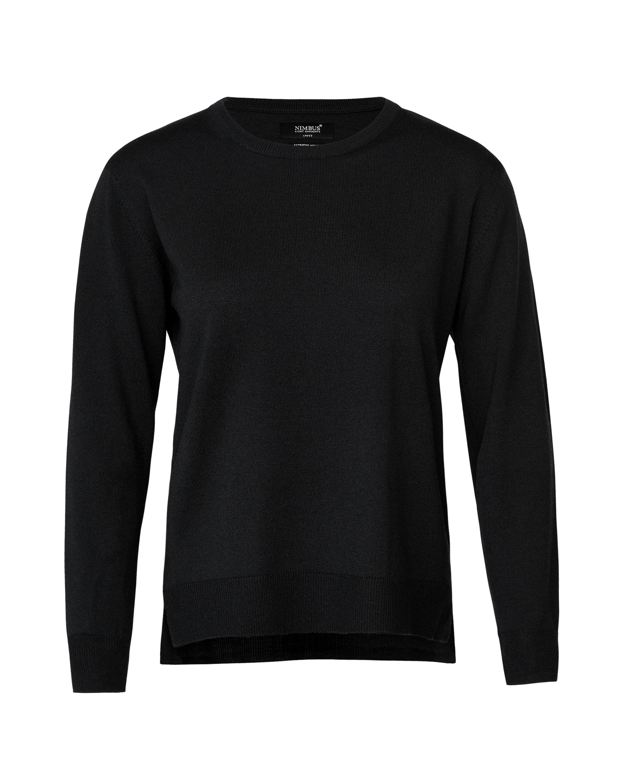 beaufort_woman_black_front_ffffff Beaufort Women - Extrafine Cashwool® merino knit - Image 1