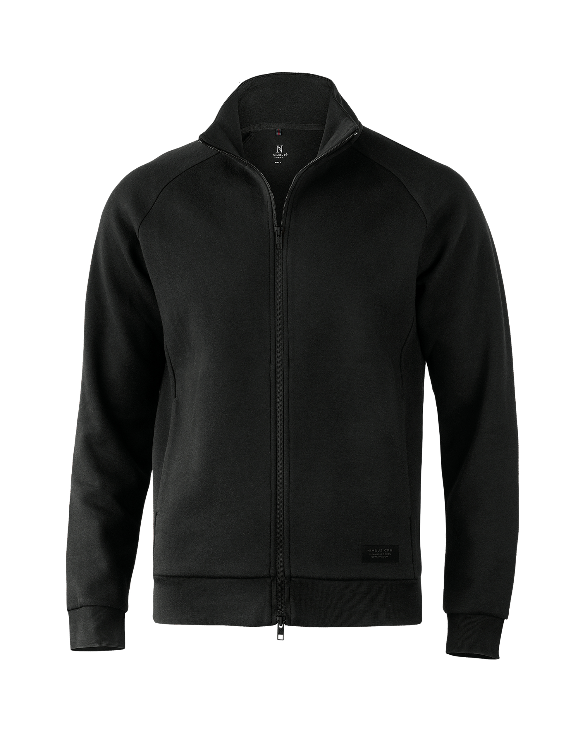 eaton_men_black_front_ffffff Eaton Men - Premium double-faced sweatshirt - Image 1