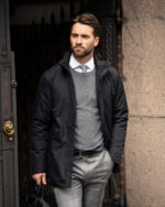 Folcroft Men - Premium ¾-length jacket - Image 2