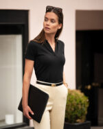 Harvard V-Neck Women - Stretch deluxe polo - Image 2