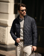 Henderson Men - Stylish diamond quilted jacket - Image 2