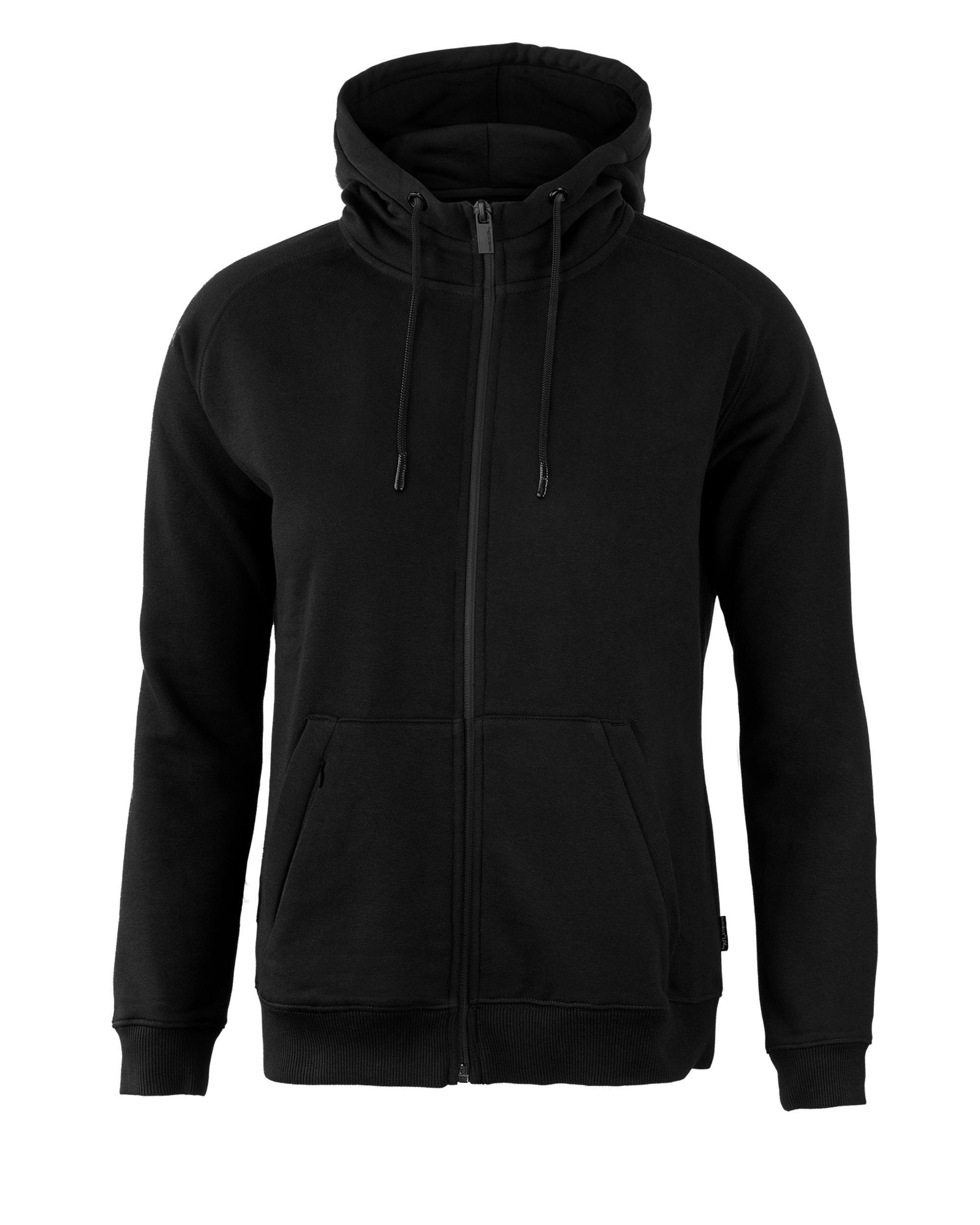 lenox_woman_black_front_ffffff Lenox Women - Athletic full zip hoodie - Image 1