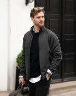 Montana Men - Knitted fleece jacket - Image 2
