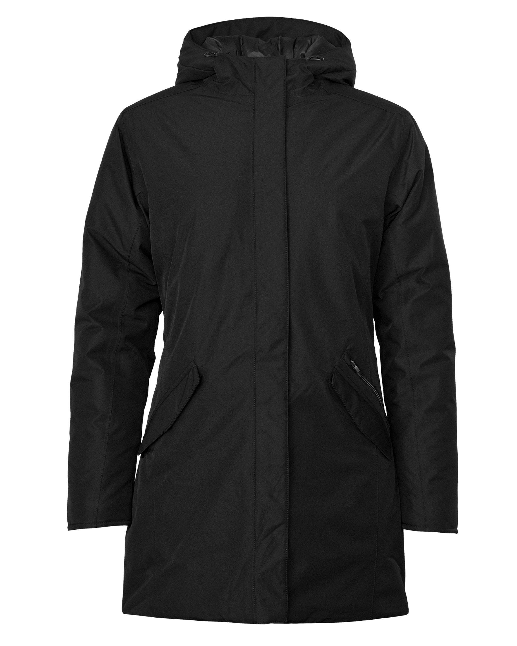 northdale_woman_black_front_ffffff Northdale Women - Fashionable winter jacket - Image 1