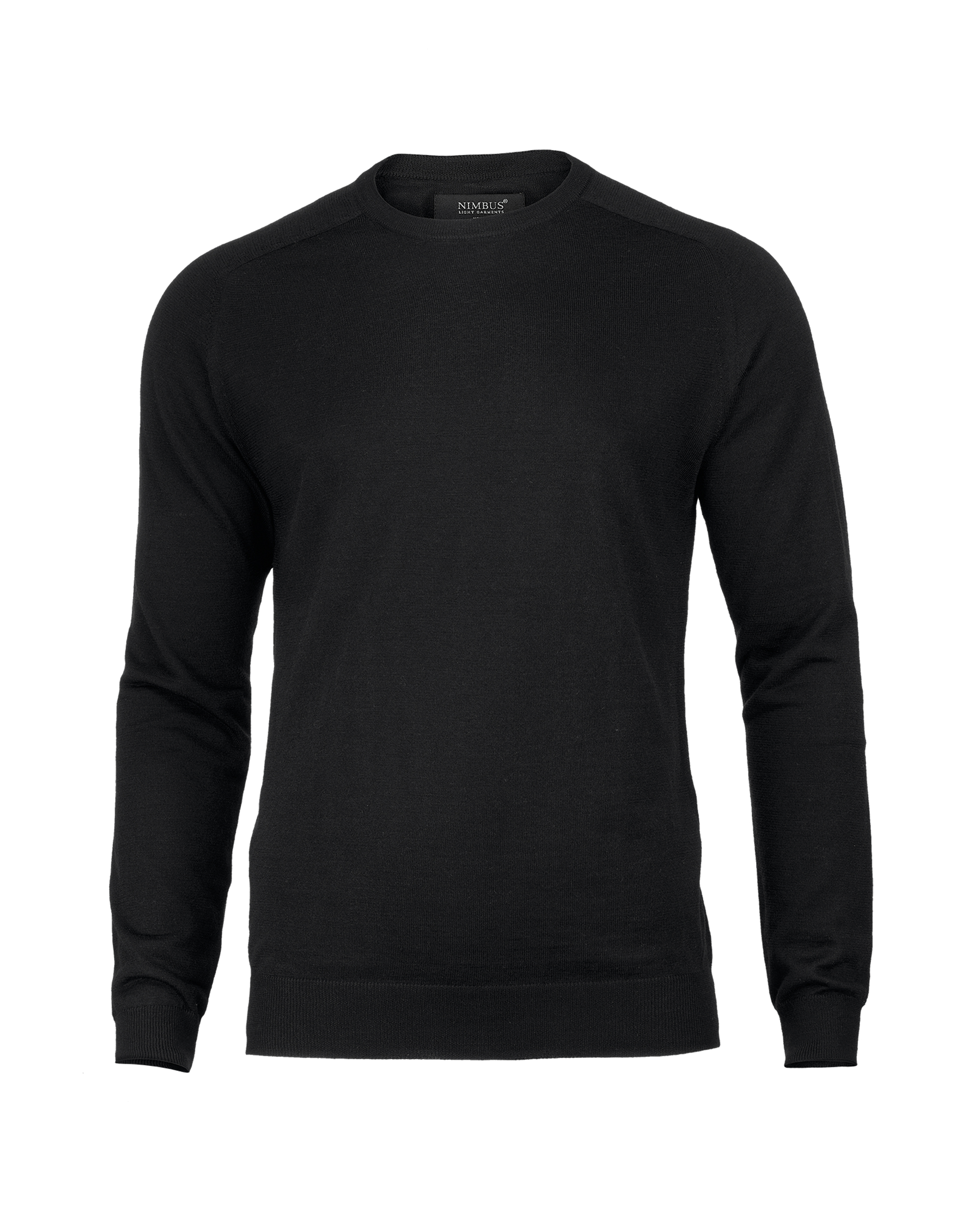 richmond_men_black_front_ffffff Richmond Men - Elegant merino blend - Image 1