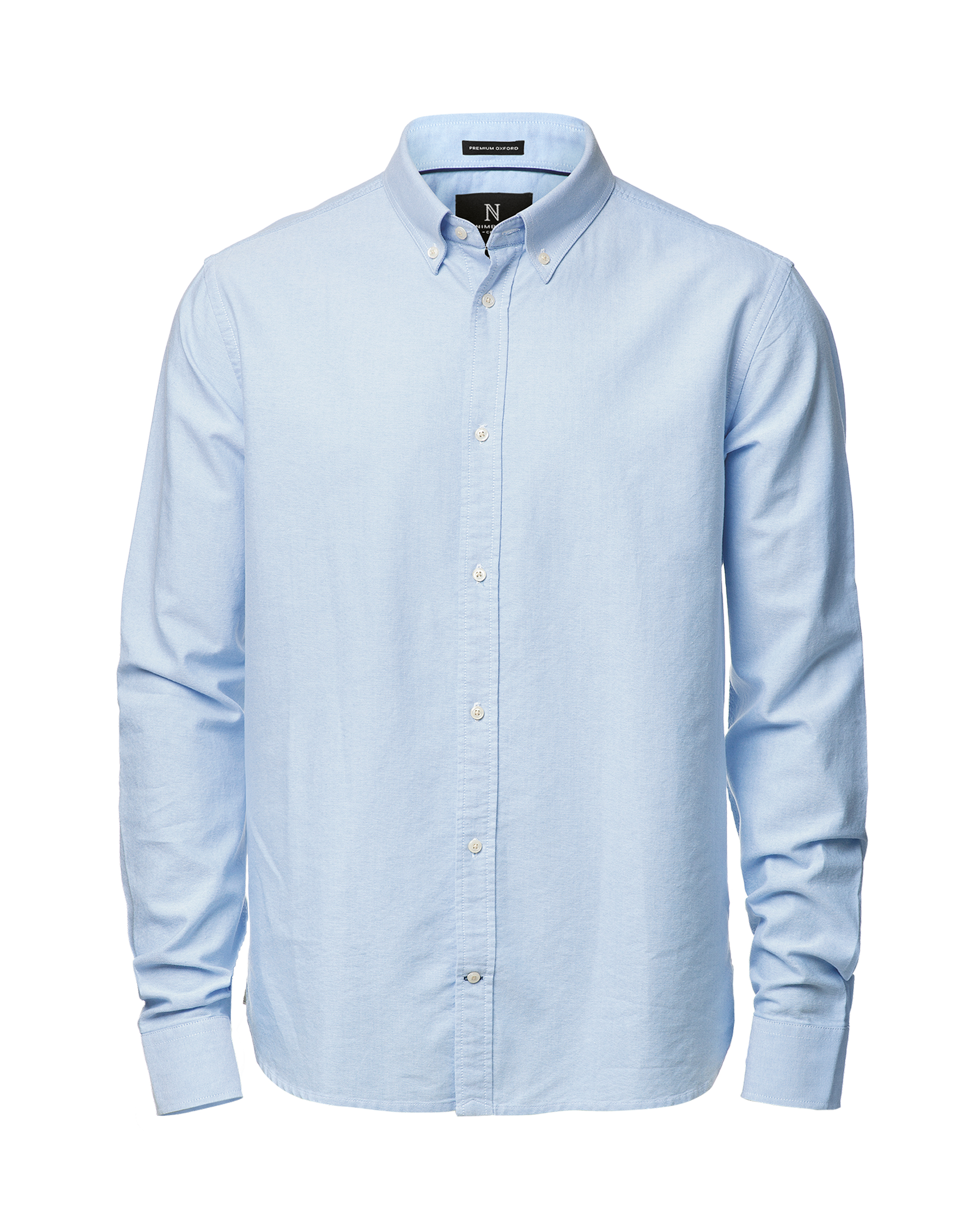 rochester_modern-fit_men_light-blue_front_ffffff Rochester Modern Fit Men - Classic Oxford shirt - Image 1