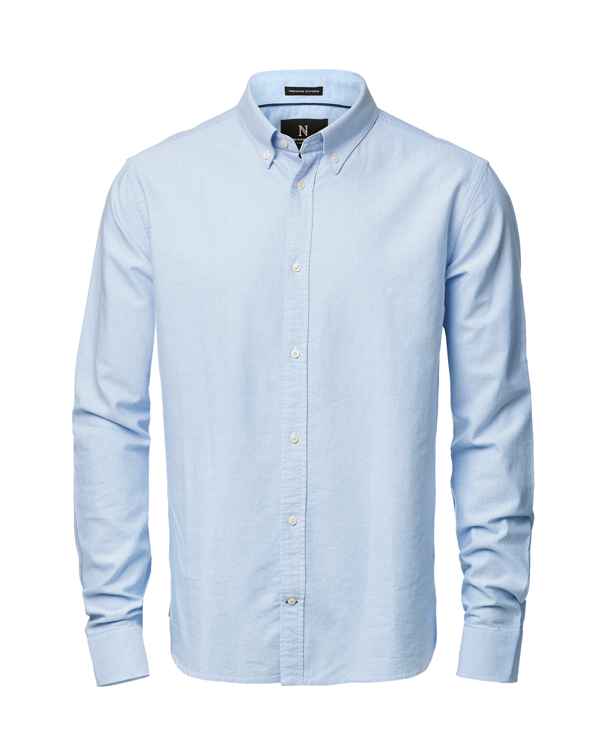 rochester_slim-fit_men_light-blue_front_ffffff Rochester Slim Fit Men - Classic oxford shirt - Image 1