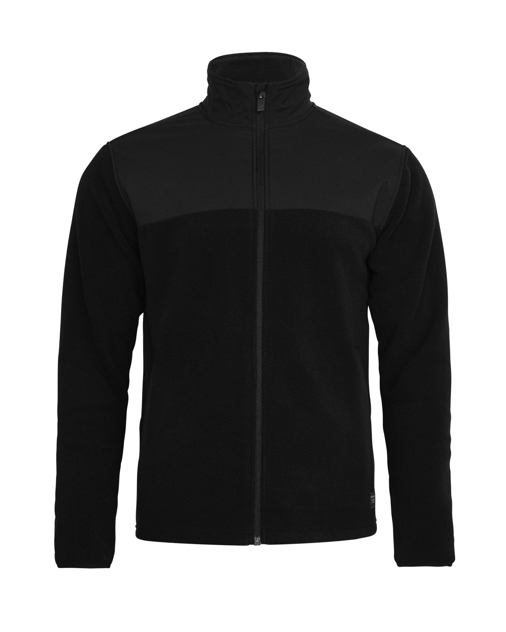 sedona_men_black_front_ffffff Sedona Men - Fashionable yoke fleece - Image 1