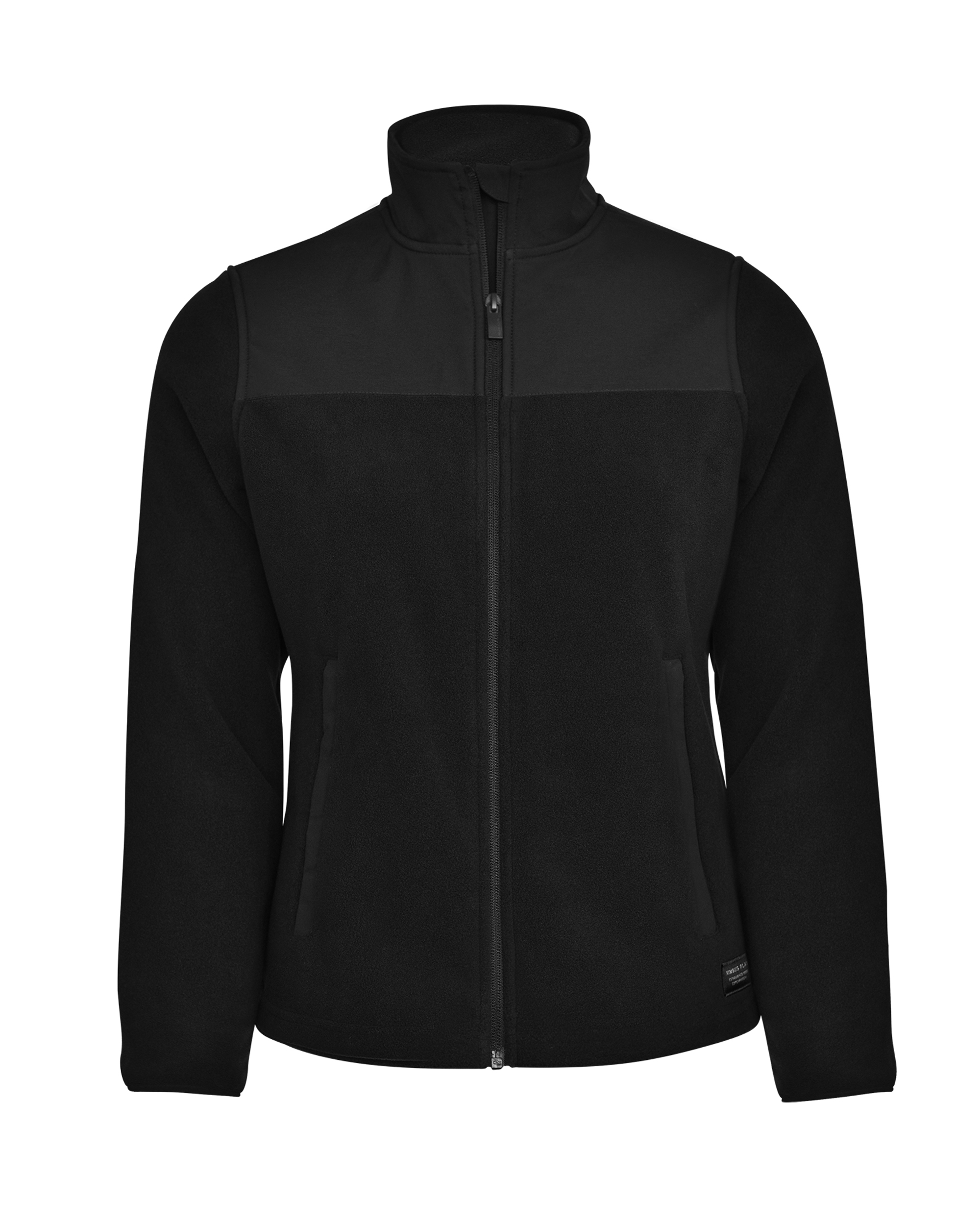 sedona_women_black_front_ffffff Sedona Women - Fashionable yoke fleece - Image 1
