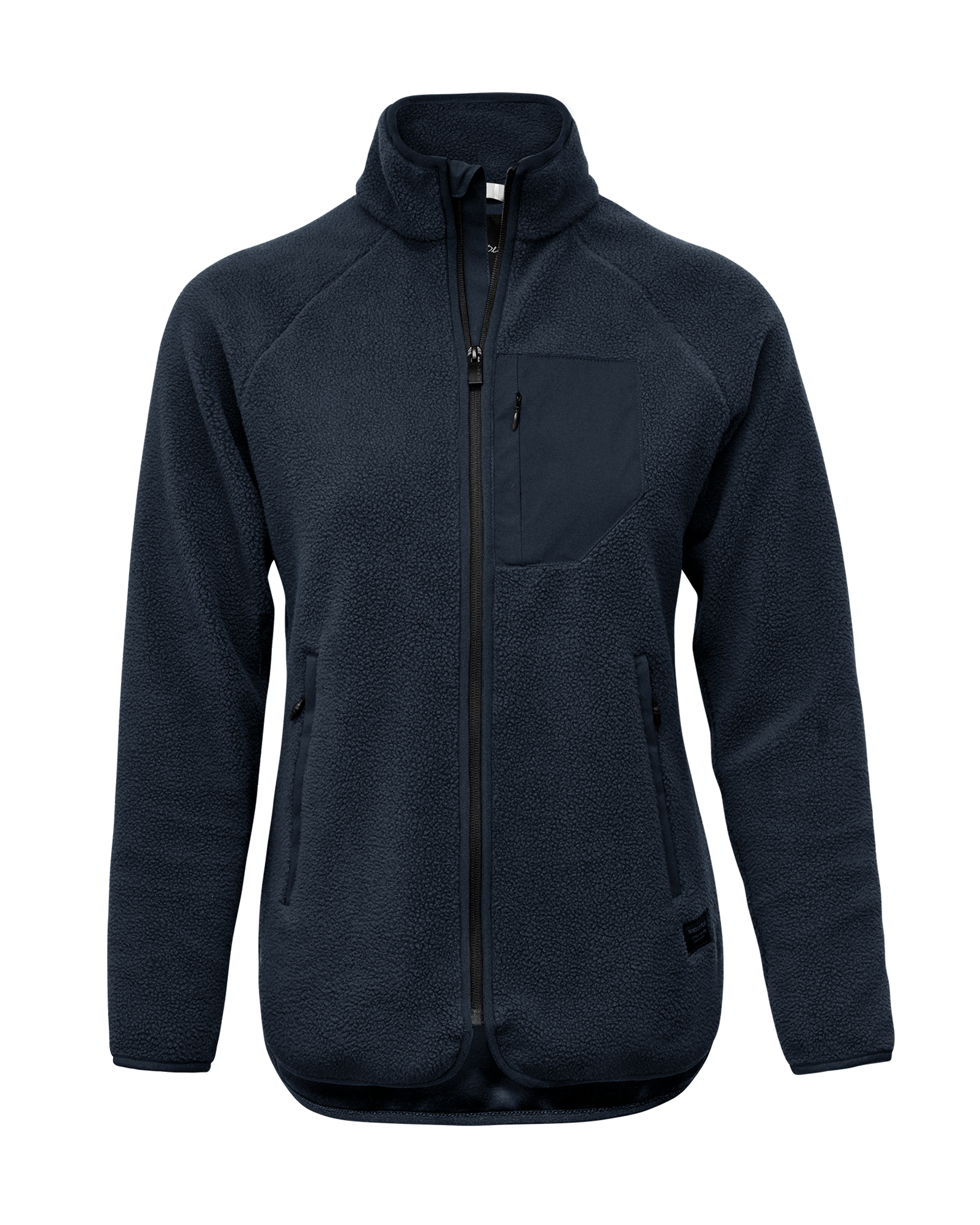 timberlake_women_navy_front_ffffff Timberlake Women - Modern Sherpa fleece - Image 1