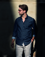 Torrance Modern Fit Men - Raw and stylish denim shirt - Image 2