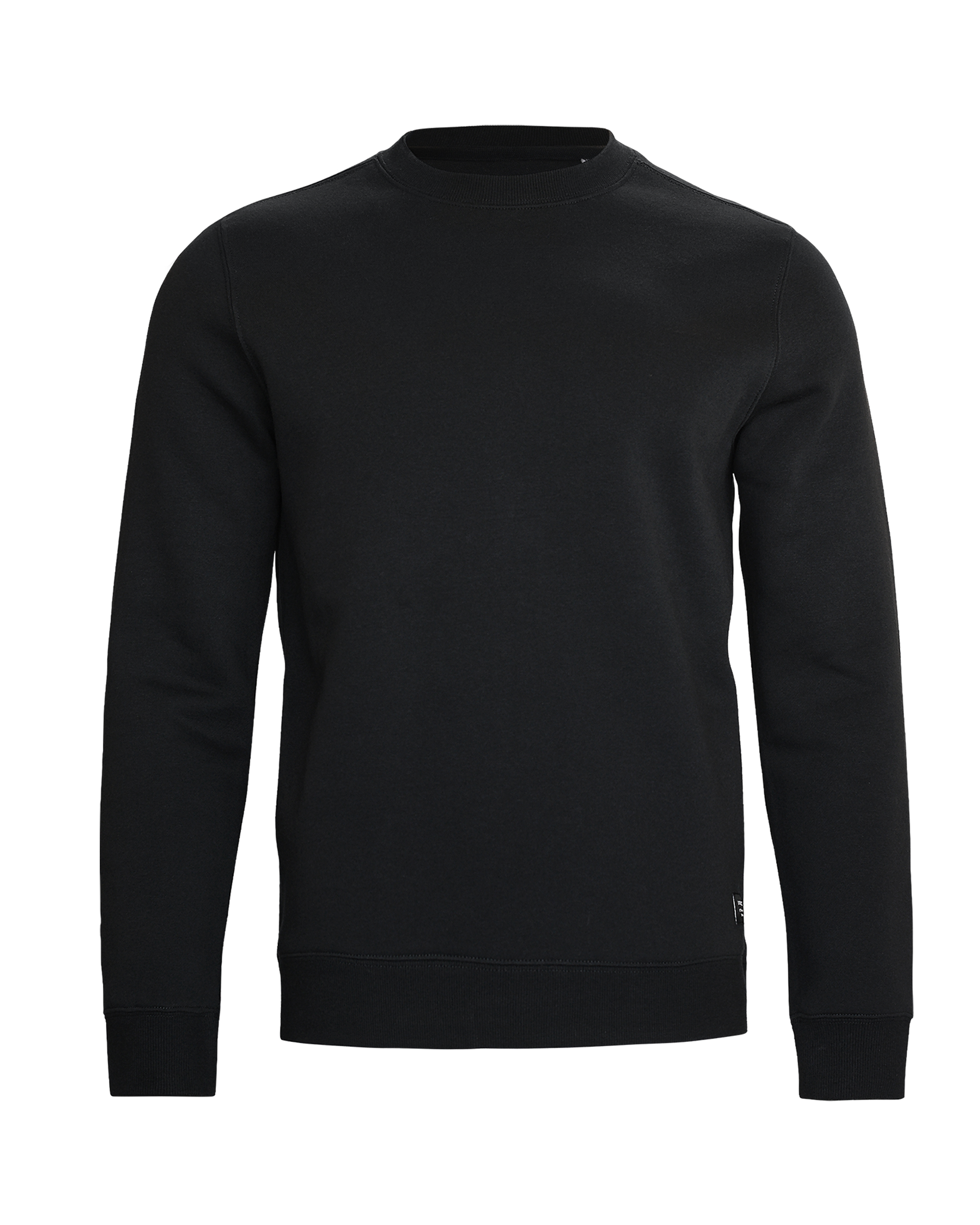 trenton_unisex_black_front_ffffff Trenton Unisex - Fashionable Crewneck - Image 1