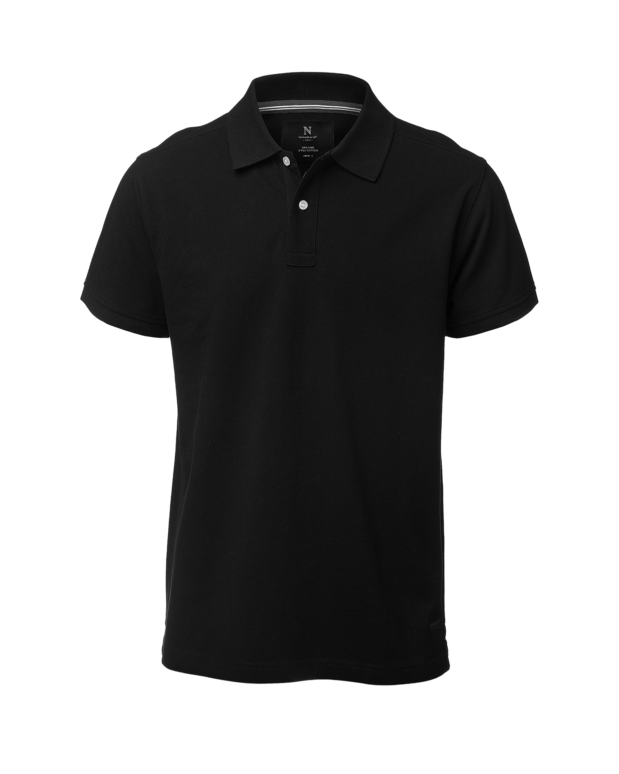 yale_men_black_front_ffffff Yale Men - The luxurious classic polo - Image 1
