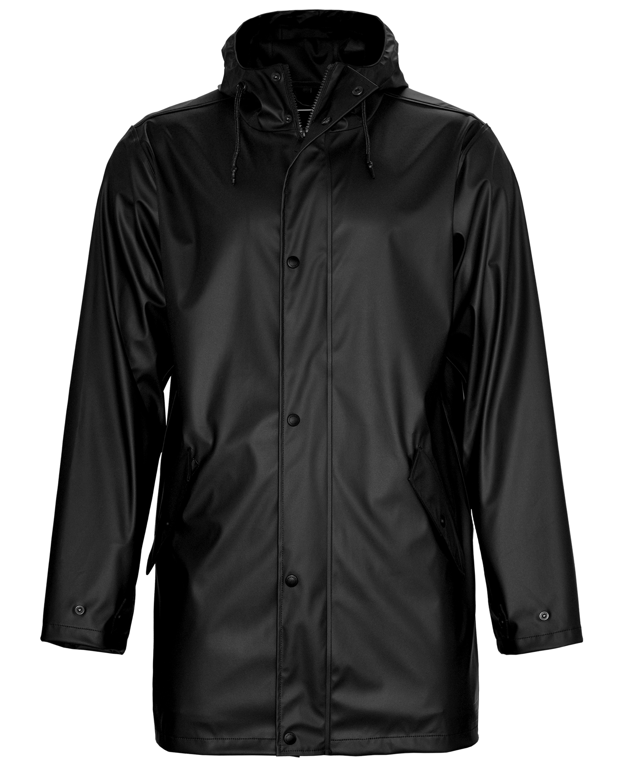 york_unisex_black_front_ffffff York unisex - Stylish raincoat - Image 1