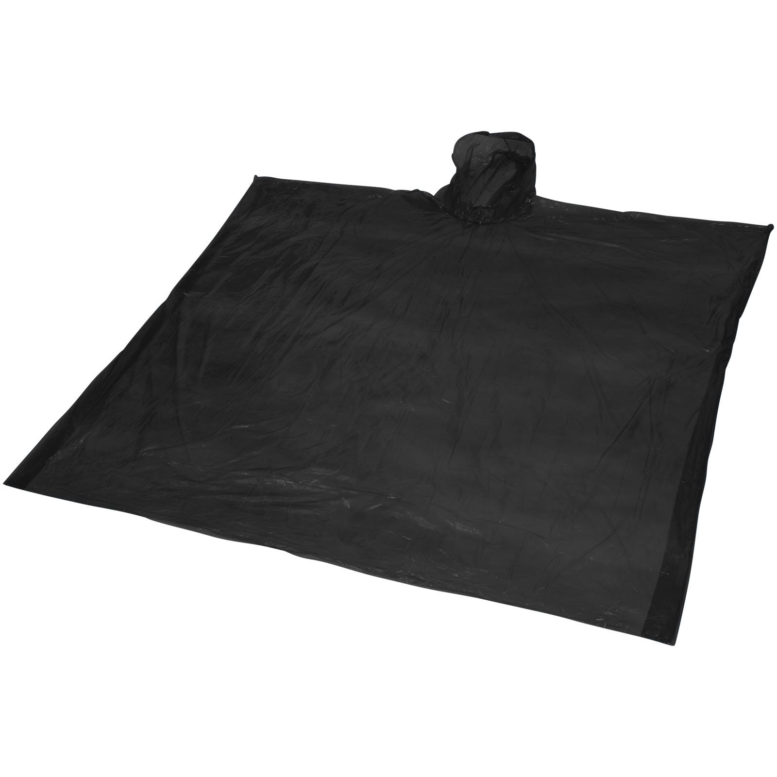 10042900 Ziva disposable rain poncho with storage pouch - Image 1