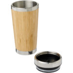 Bambus 450 ml tumbler with bamboo outer - Image 6