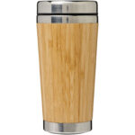 Bambus 450 ml tumbler with bamboo outer - Image 4