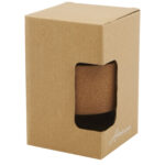 Lidan 360 ml borosilicate glass tumbler with cork grip and silicone lid - Image 5