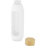 Tidan 600 ml borosilicate glass bottle with silicone grip - Image 5
