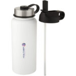Supra 1 L copper vacuum insulated sport bottle with 2 lids - Image 2